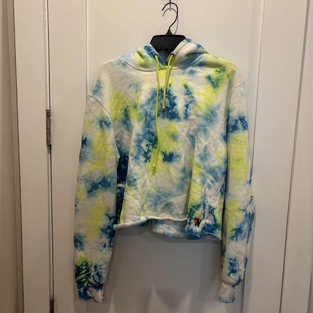 Aviator nation tie-dye hoodie